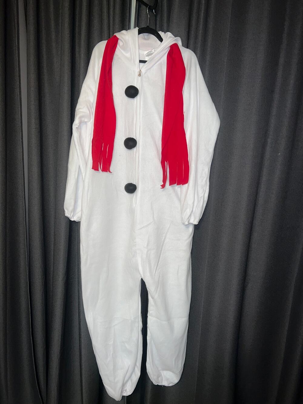 Ugly Christmas Sweater Xmas Size Medium Onesie Snowman